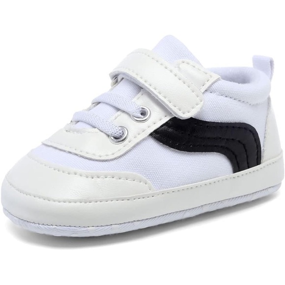 Clowara Unisex Infant Canvas Soft Sole Shoes Casual Sneaker Size 2 - Picture 1 of 8